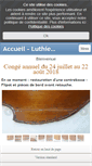 Mobile Screenshot of matthieupeguironluthier.com